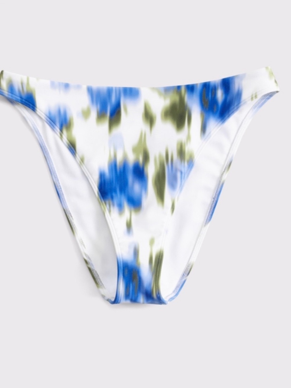Abercrombie & Fitch Blue, Green, White High Leg Bikini Bottom